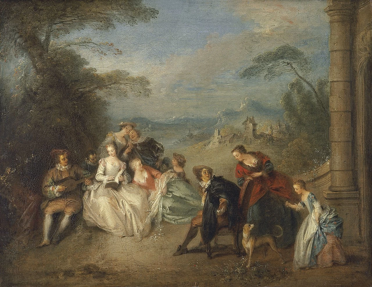 Concerto campestre - Museo Nacional Thyssen, Bornemisza, Madrid